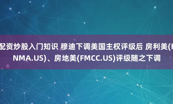 配资炒股入门知识 穆迪下调美国主权评级后 房利美(FNMA.US)、房地美(FMCC.US)评级随之下调