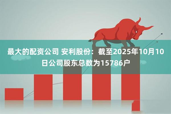 最大的配资公司 安利股份：截至2025年10月10日公司股东总数为15786户